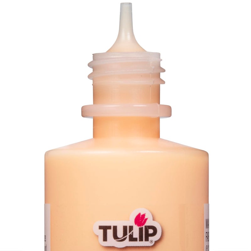Tulip Puff Glow In The Dark Fabric Paint, Permanent Craft Paint for Clothes, DIY Projects, Notoxic, 4 fl oz, Glow Orange - Image 2